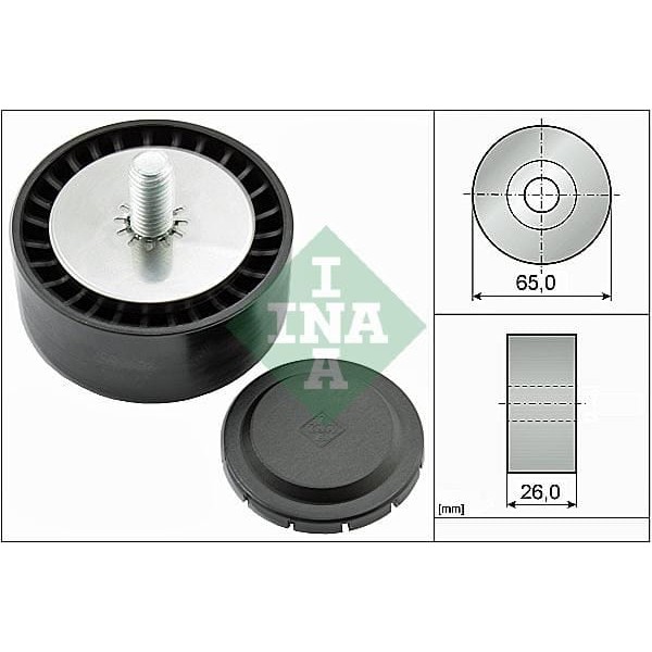 INA 532080210 Alternatör V Kayış Gergi Rulmanı Mercedes Benz C200D-C220D 4 Matıc 15- C250 Bluetec 14 