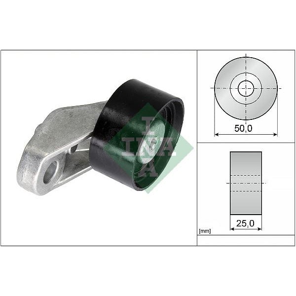 INA 532086110 Umlenk-/Führungsrolle. Zahnriemen Seat/Vw 