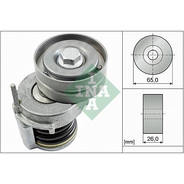 INA 534034610 V Kayış Gergi Rulmanı Golf V VI Jetta IV 10- Passat Touran / Octavia 1.2 Tfsı 1.4 Tfsı 