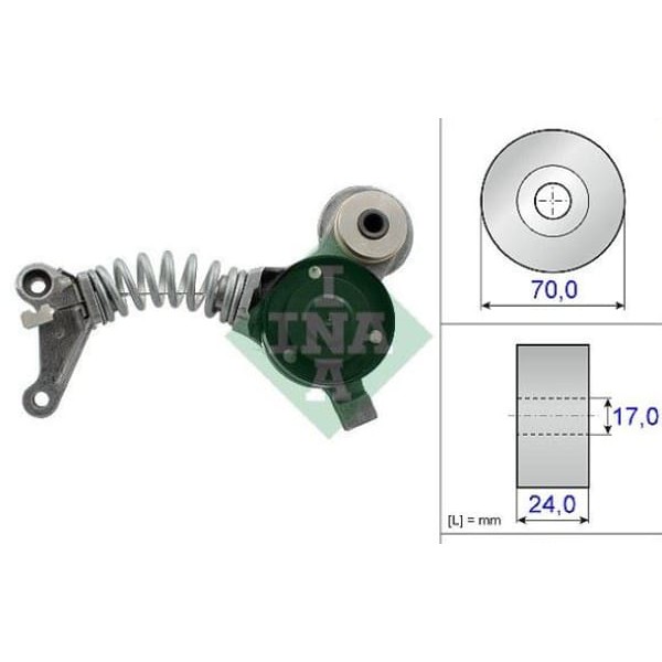 INA 534041910 Alternatör Gergi Rulmanı A4 01-06A6 01-06A8 03-06 3.0 Quattro