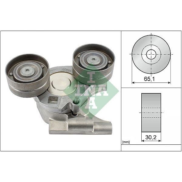 INA 534068210 Alternatör Kayış Gergisi Komple 2.2 TDCI Ford: Transit V363 /Ranger 12- 