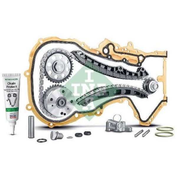 INA 559015430 Eksantrik Zincir Seti Komple-Konumlandırıcı Dahıl (VW Golf 04-14 Passat 06-15 Polo 02-