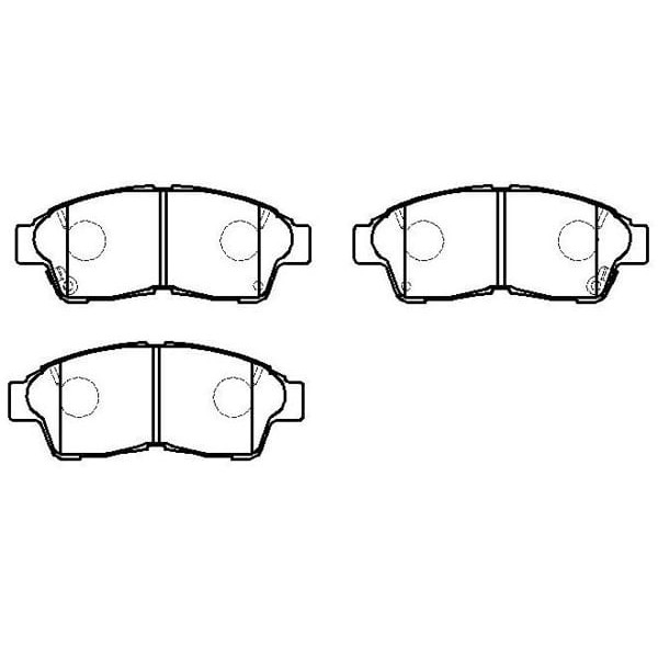 IOTO 10101-30202 Fren Balata Takımı Ön Şimli Corolla Ae100 101 Enj Corona Carına 1992-1998 Rav4 1994 