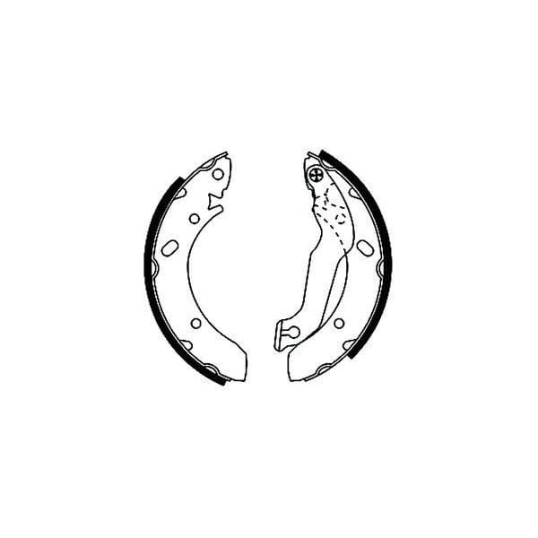 IOTO 10201-30204 Fren Balata Takımı Arka Kampana Elantra 1992-1995 Accent Admire 2003-