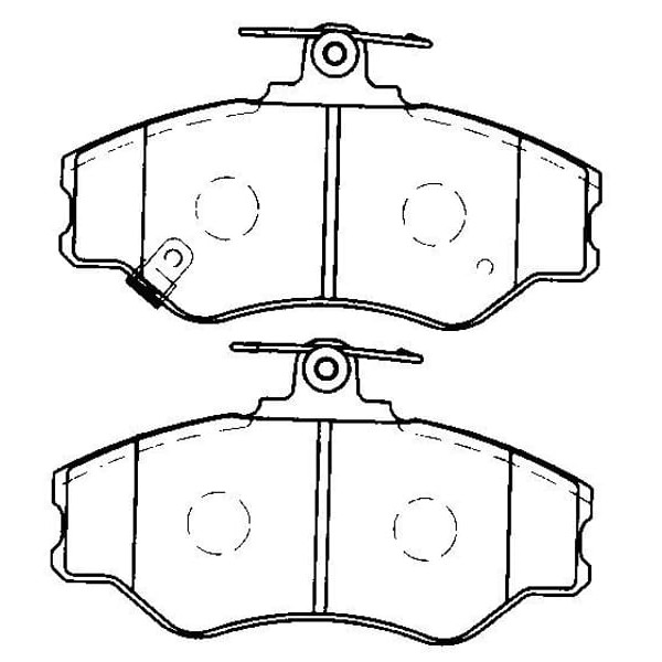 IOTO 10202-30201 Fren Balatası Ön Şimli H100 94- Wva23083