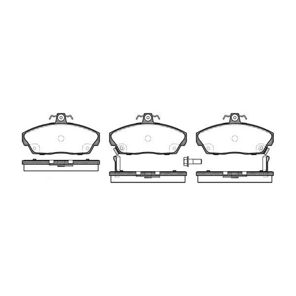 IOTO 10301-30204 Fren Balata Takımı Ön Şimli Euro Civic 1996-2000 / Civic Vtec 2001- 