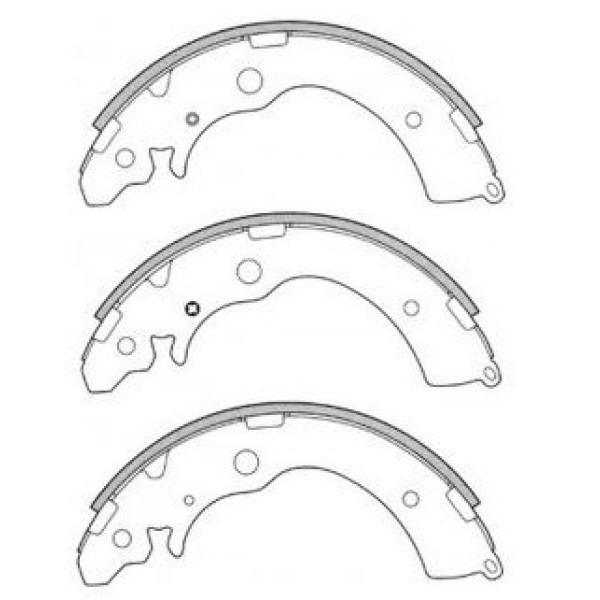 IOTO 10305-30204 Fren Balata Takımı Arka Kampana Accord 1990-1997/Crv 1997- /Hrv 1999-