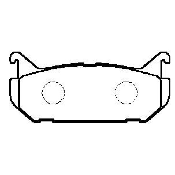 IOTO 10802-30202 Fren Balata Takımı Arka Şimli 626 1.8/2.0 1992-1997