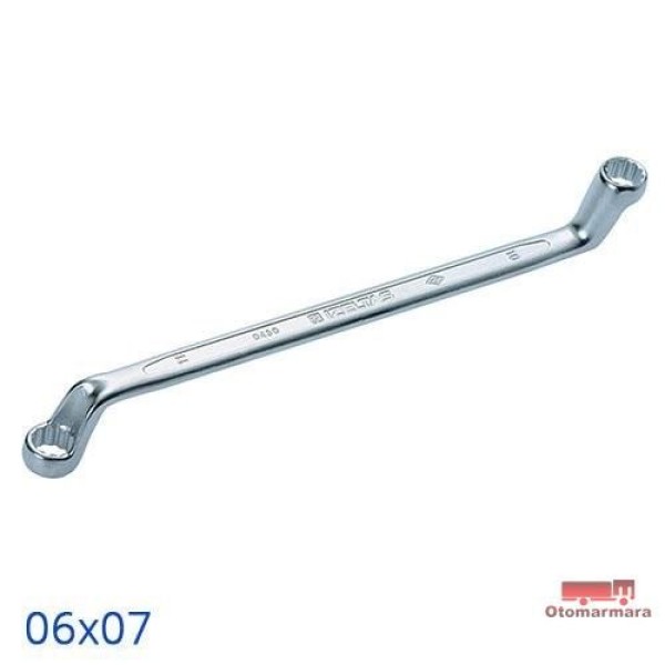 İZELTAŞ I0430030607 06×07 Yıldız İki Ağız Anahtar 