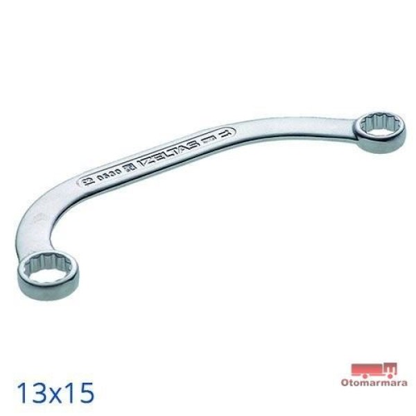 İZELTAŞ I0530041315 13×15 Yarım Ay Anahtar Yıldız İki Ağız 