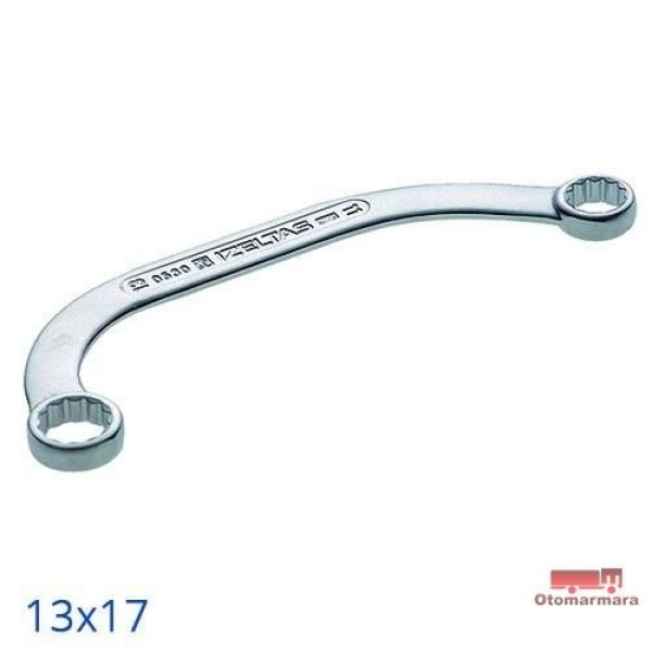 İZELTAŞ I0530041317 13×17 Yarım Ay Anahtar Yıldız İki Ağız 