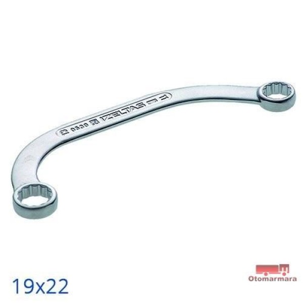 İZELTAŞ I0530041922 15×17 Yarım Ay Anahtar Yıldız İki Ağız 