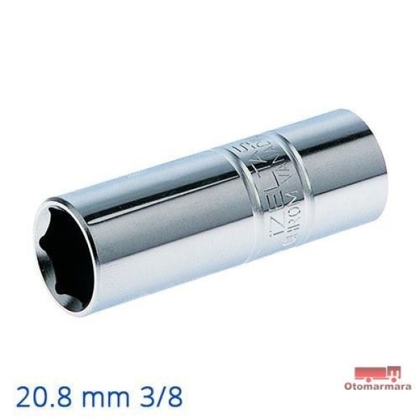 İZELTAŞ I1110069208 20,8 Mm 3/8 Buji Lokma Lastikli 