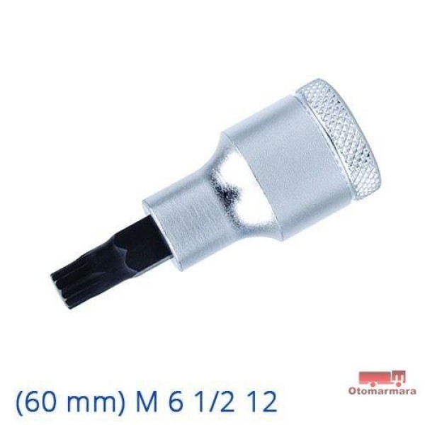 İZELTAŞ I1114064006 M 6 1/2 12 Köşe Lokmalı Bit Uç Kısa (60Mm)