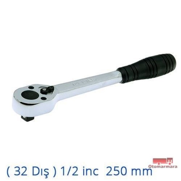 İZELTAŞ I1513060032 250 Mm Cırcır Kolu 32 Diş 1/2 