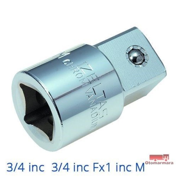 İZELTAŞ I1519060001 3/4 - 1 Lokma Adaptörü 