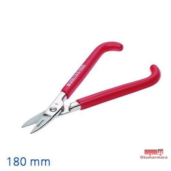 İZELTAŞ I6800270180 180 Mm Kutumcu Makası Düz 