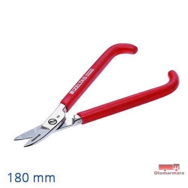 İZELTAŞ I6801270180 180Mm Kuyumcu Makası Eğri 