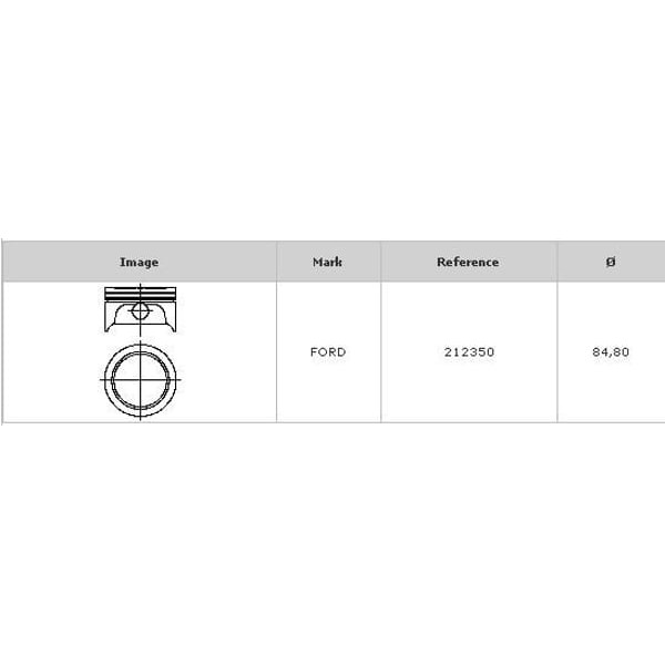 KONEKS 2123-90 Piston Segman Mondeoescortfocus 1,8 16V Zetec Std 80,60