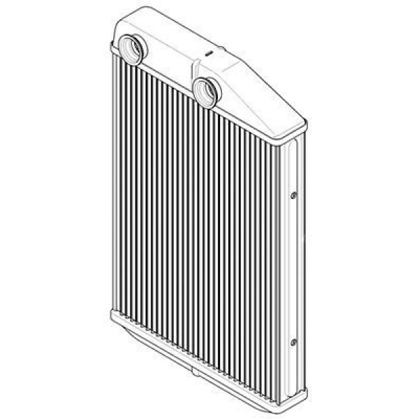 KALE OTO Radyatör 2081811AB Kalorifer Radyatörü Ducato 06- / Boxer 06- / Jumper 06- Relay 06- 230X16 