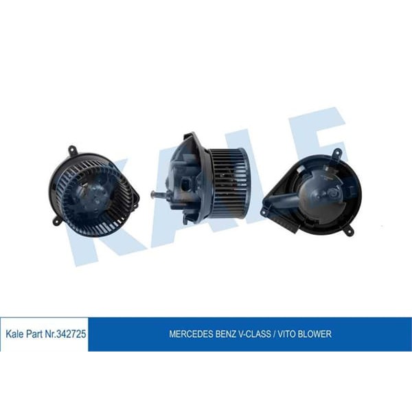 KALE OTO Radyatör 342725 Kalorifer Motoru Vito W638 03- Ac 12V 