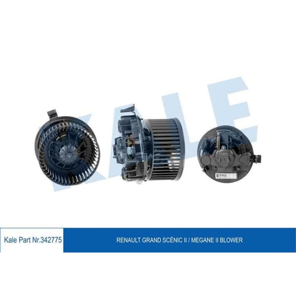 KALE OTO Radyatör 342775 Kalorifer Motoru Megane II Grand Scenic