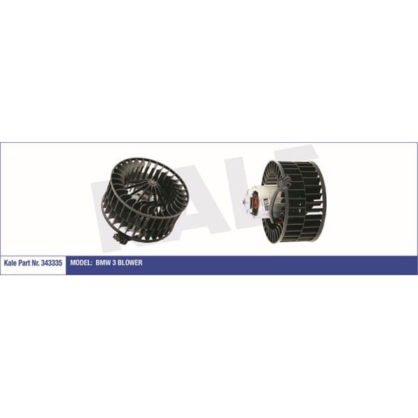 KALE OTO Radyatör 343335 Kalorifer Motoru Bmw 3 E36 90- 12V 