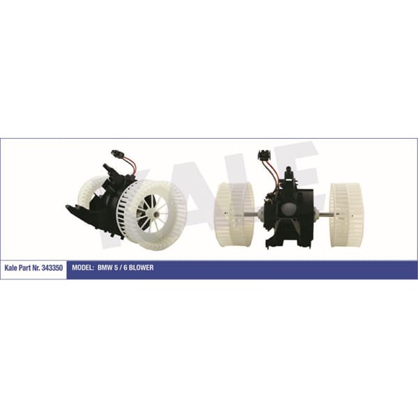 KALE OTO Radyatör 343350 Kalorifer Motoru Bmw 5 E60 E61 03- 12V 