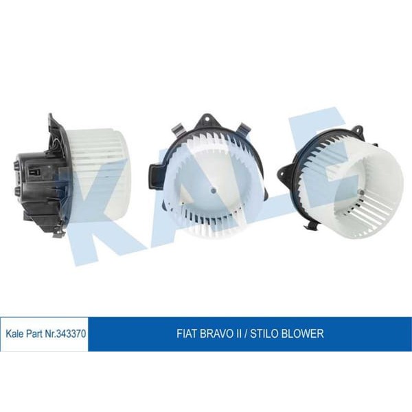 KALE OTO Radyatör 343370 Kalorifer Motoru Bravo Stilo Manuel Klimalı 