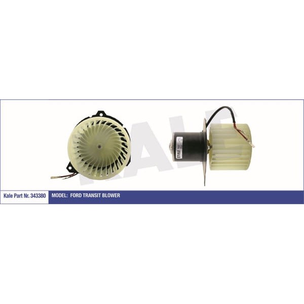 KALE OTO Radyatör 343380 Kalorifer Motoru Transit 