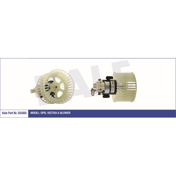 KALE OTO Radyatör 343455 Kalorifer Motoru Vectra A