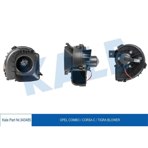 KALE OTO Radyatör 343485 Kalorifer Motoru Corsa C 00- Combo 00- Tigra B 04- 