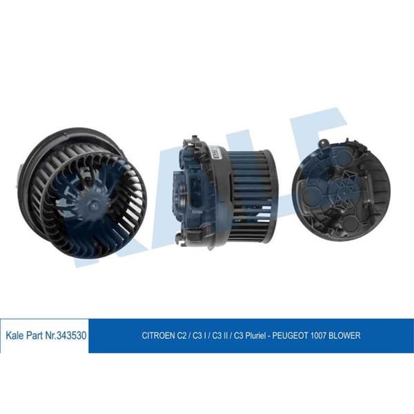 KALE OTO Radyatör 343530 Kalorifer Motoru 1007 / C2 C3
