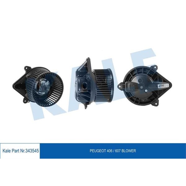 KALE OTO Radyatör 343545 Kalorifer Motoru 406 1.6 95-04 1.8 2.0 16V 00-04 607 2.0 2.2 16V 00- 