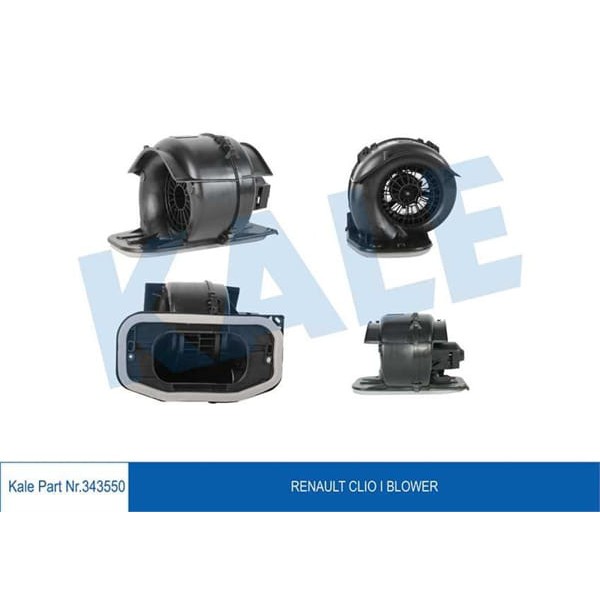 KALE OTO Radyatör 343550 Kalorifer Motoru R19 CLIO Megane 