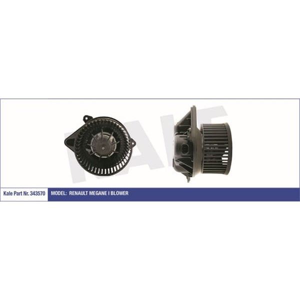KALE OTO Radyatör 343570 Kalorifer Motoru Megane I 98- Ac