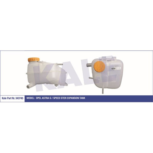 KALE RADYATÖR 343745 Radyatör Yedek Su Deposu Astra G Kapaklı 