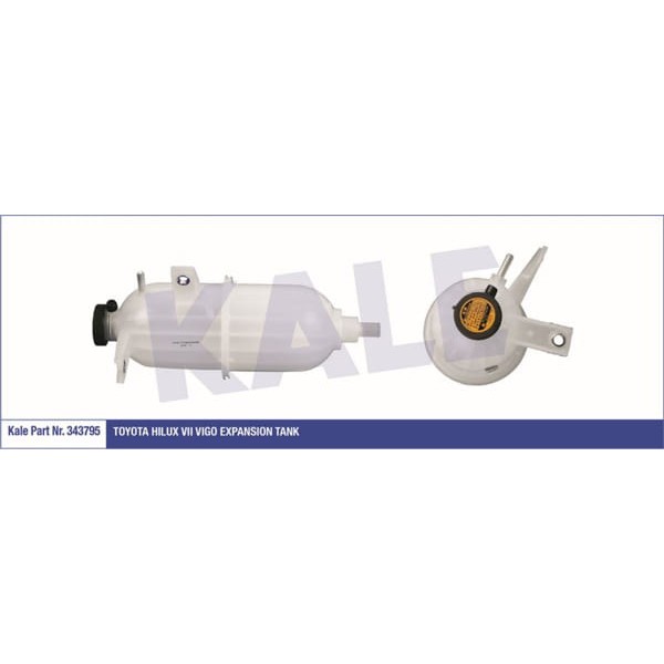 KALE RADYATÖR 343795 Radyatör Yedek Su Deposu Kapaklı Hilux Vıı Vigo Radyatör Ek Su Deposu