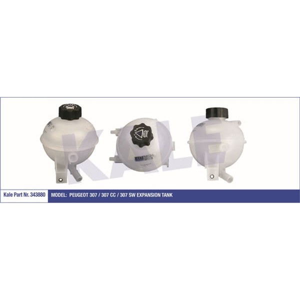 KALE RADYATÖR 343880 Radyatör Yedek Su Deposu 307 02- 1.4 1.6 2.0 HDI 16V