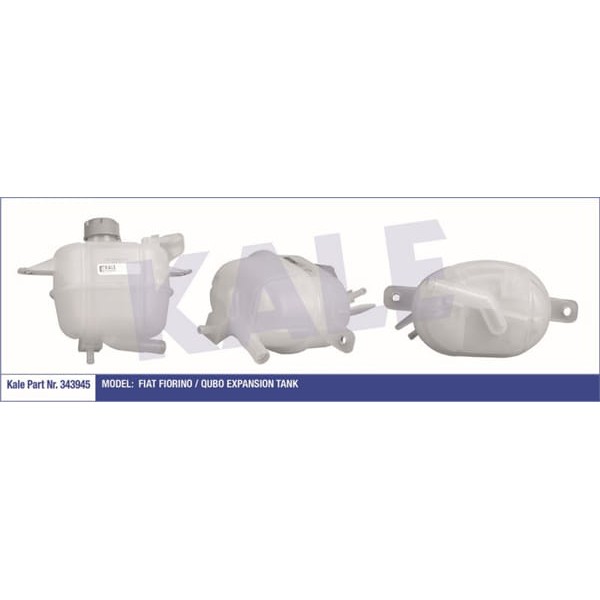 KALE RADYATÖR 343945 Radyatör Yedek Su Deposu Doblo 09- Fiorino 08- / Bipper 08- / Nemo 08- 1.4