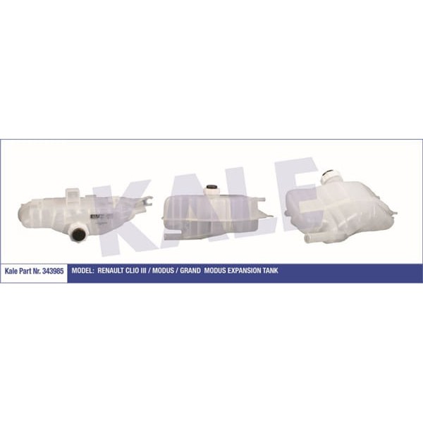 KALE RADYATÖR 343985 Radyatör Yedek Su Deposu CLIO III Kapaklı