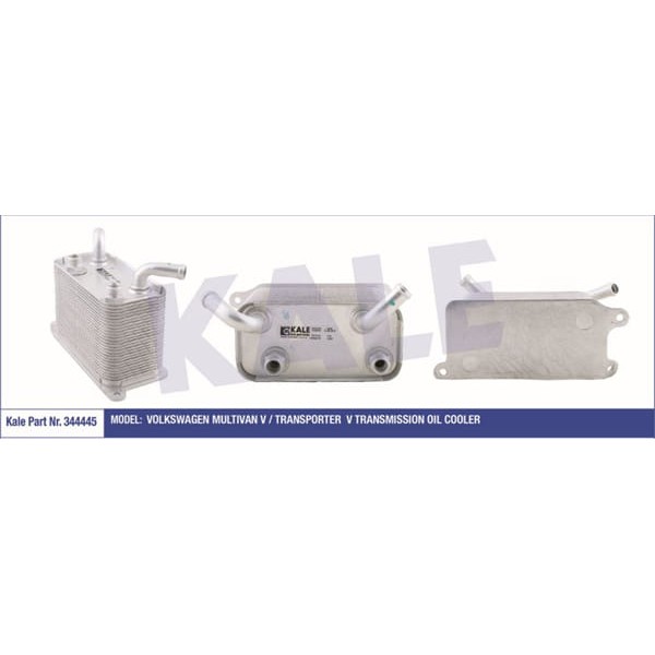 KALE OTO Radyatör 344445 Yağ Soğutucusu Transporter T5 03- 2.5 TDI