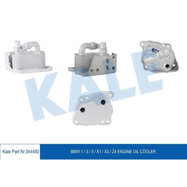 KALE OTO Radyatör 344480 Yağ Soğutucusu Bmw 1 Bmw 3 Bmw 5 Bmw Z4 Bmw X1 Bmw X3 