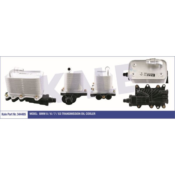 KALE OTO Radyatör 344485 Yağ Soğutucusu Bmw 5 Bmw 6 Bmw 7 Bmw X3 