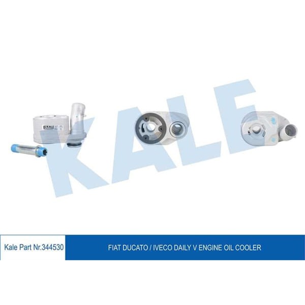 KALE OTO Radyatör 344530 Yağ Soğutucusu Ducato 06- 2.3 Jtd / Daily 12-