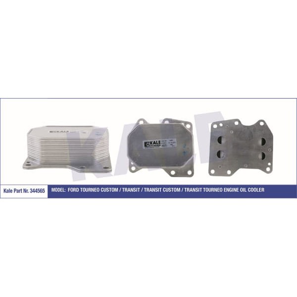 KALE OTO Radyatör 344565 Yağ Soğutucusu Ducato 06- 2.2 Jtd / Boxer 06- 2.2 HDI / Jumper 06- / Transi 