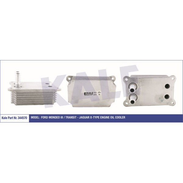KALE OTO Radyatör 344570 Yağ Soğutucusu Mondeo III 02- 2.0 TDCI 2.2 TDCI Transit 00- 2.0D 2.0 TDCI /
