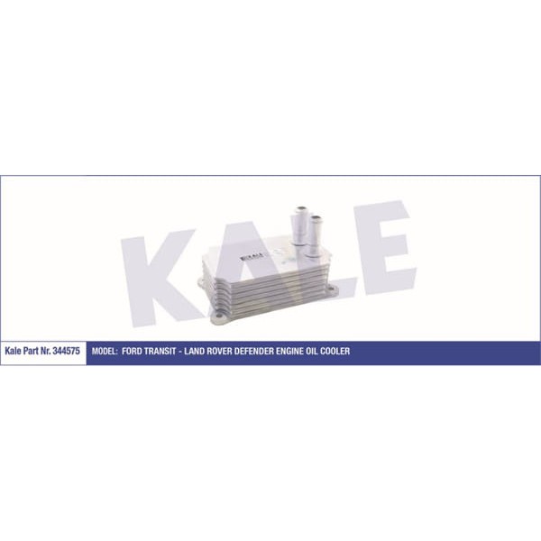 KALE OTO Radyatör 344575 Yağ Soğutucusu Transit 04- 2.4D 2.4 TDCI / Defender 07- 2.4Td4 