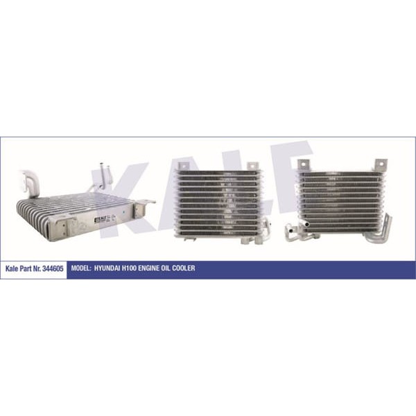 KALE OTO Radyatör 344605 Yağ Soğutucu H100 Kamyonet 04- Porter 26410-4F000 