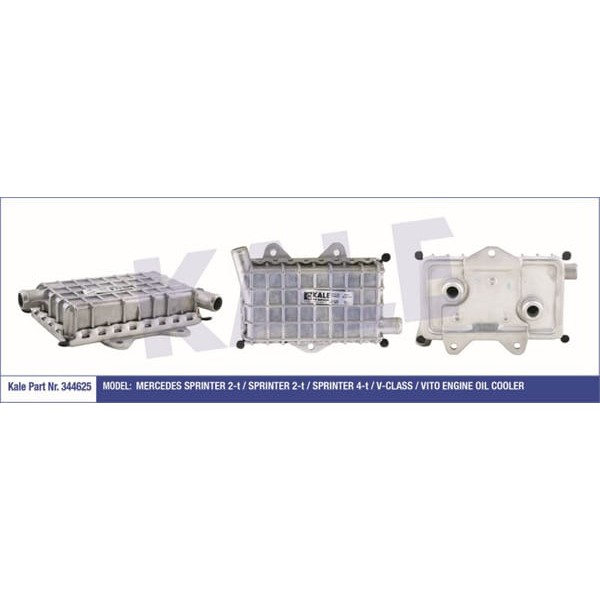 KALE OTO Radyatör 344625 Yağ Soğutucusu V-Class W638 96- Vito W638 I 96-